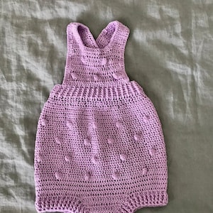 Handmade Baby Crochet Romper