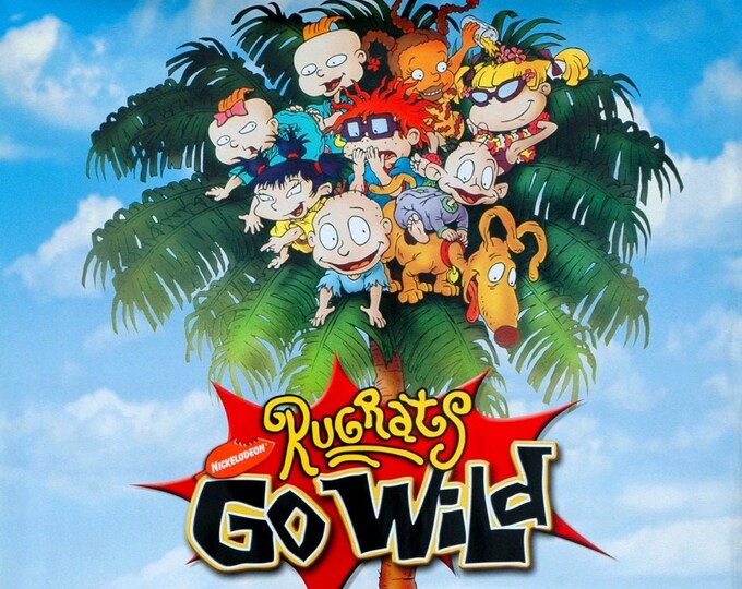 Rugrats Go Wild 2003 Original Double Sided Movie Poster Etsy