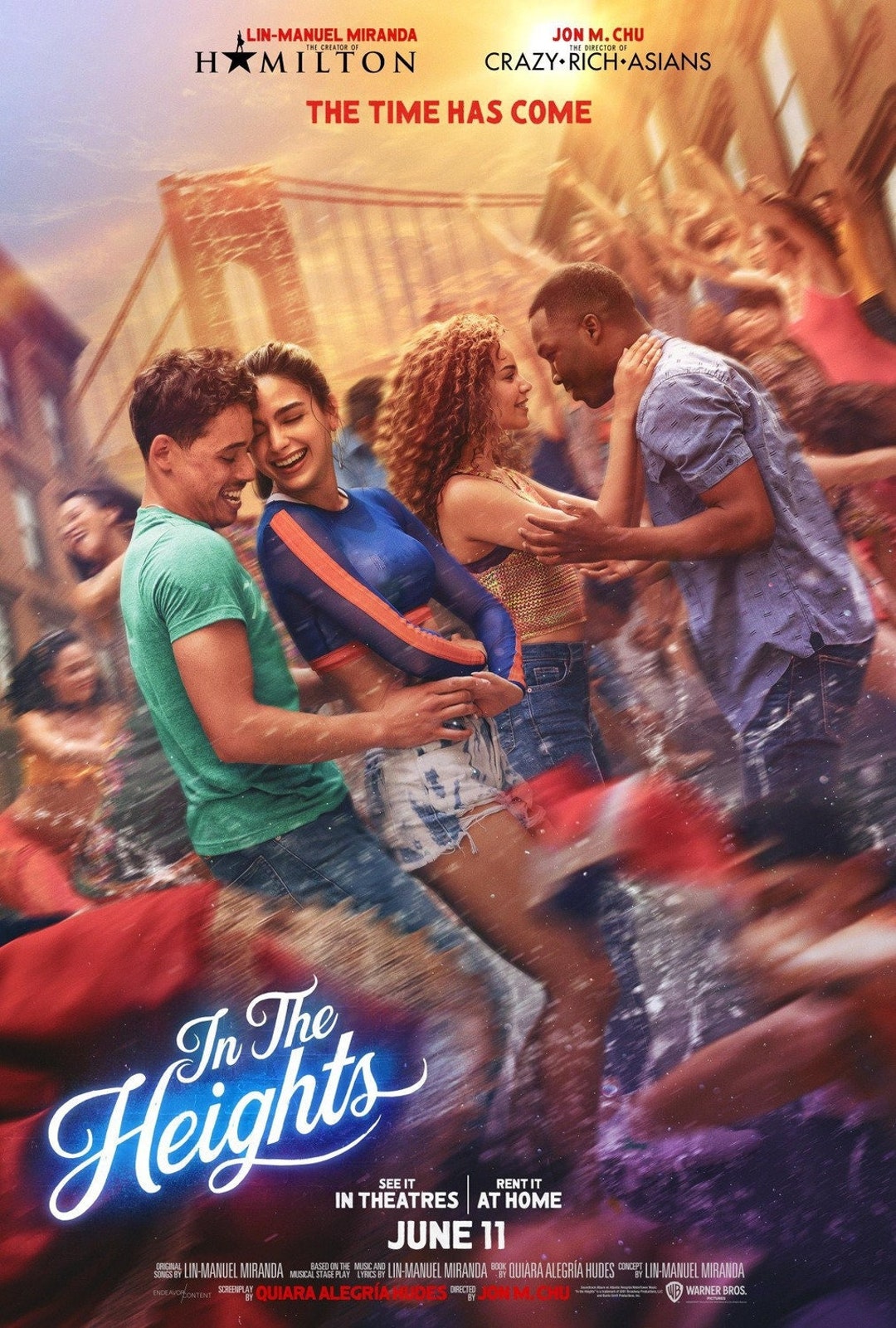IN THE HEIGHTS 2021 Original Double Sided Movie Poster Etsy