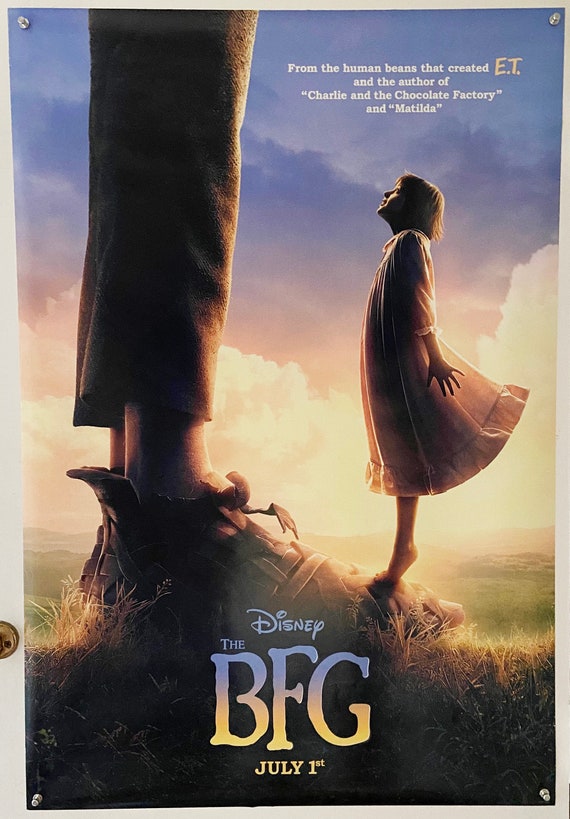 THE BFG 2016 Original Double Sided Advance Teaser Movie Poster