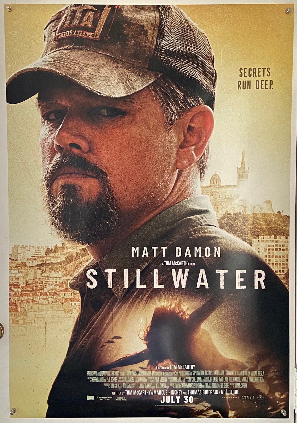 STILLWATER 2021 Original Double Sided Movie Poster Matt Etsy UK
