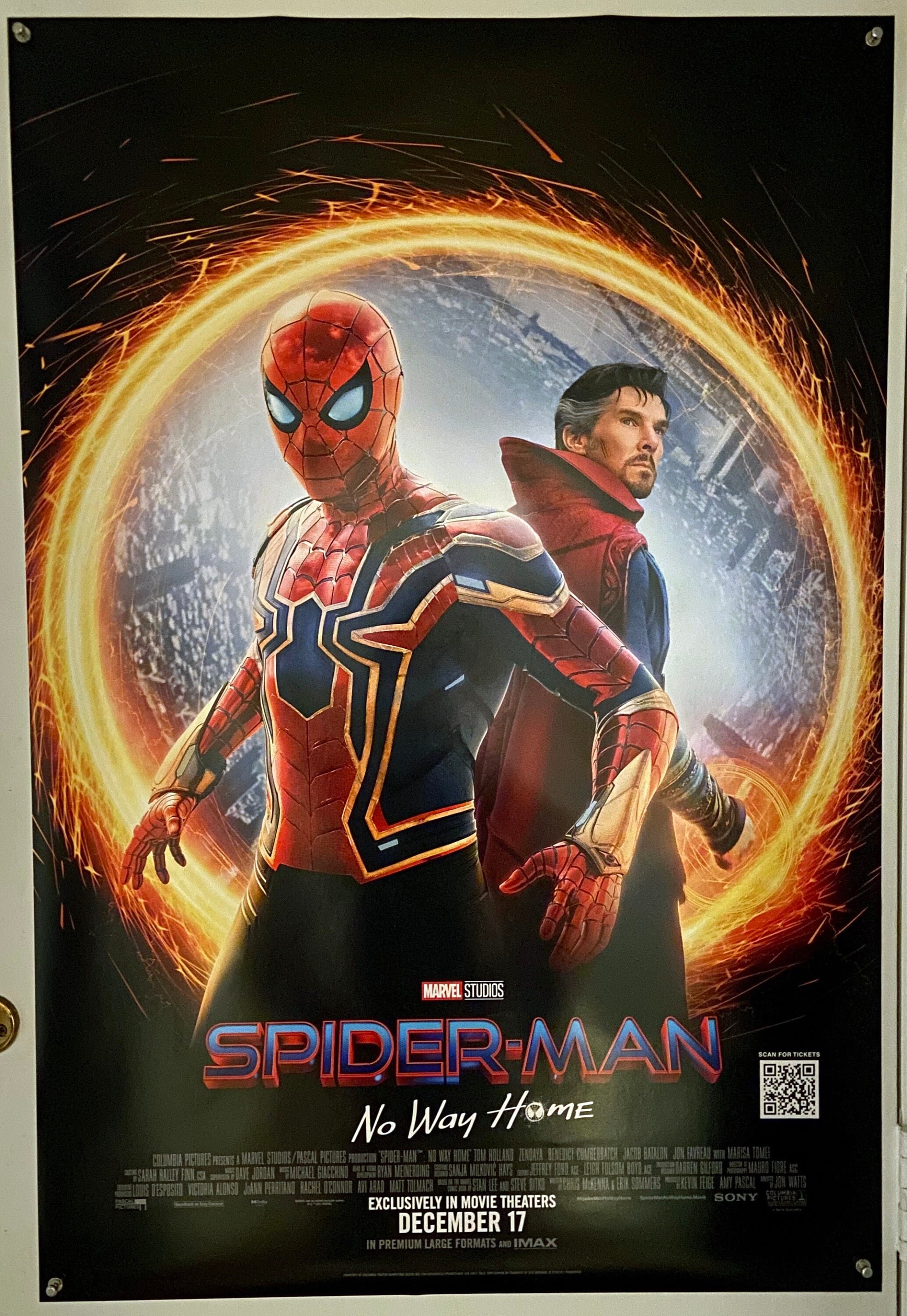 SPIDER-MAN: No Way Home 2021 Original Double Sided Movie - Etsy Australia