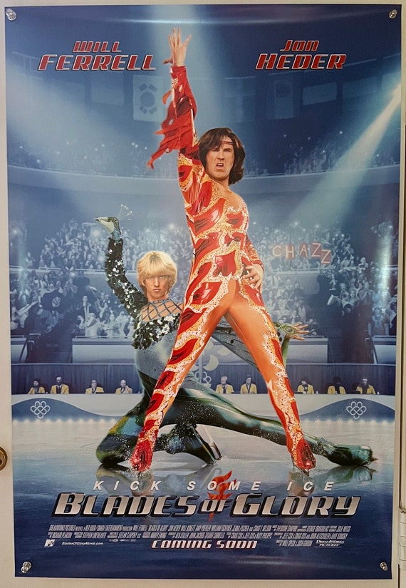 BLADES OF GLORY 2007 Original Double Sided Movie Poster Etsy Canada