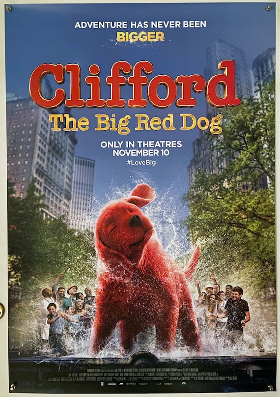 Clifford the Big Red Dog 2021 Original Single Sided Movie | Etsy