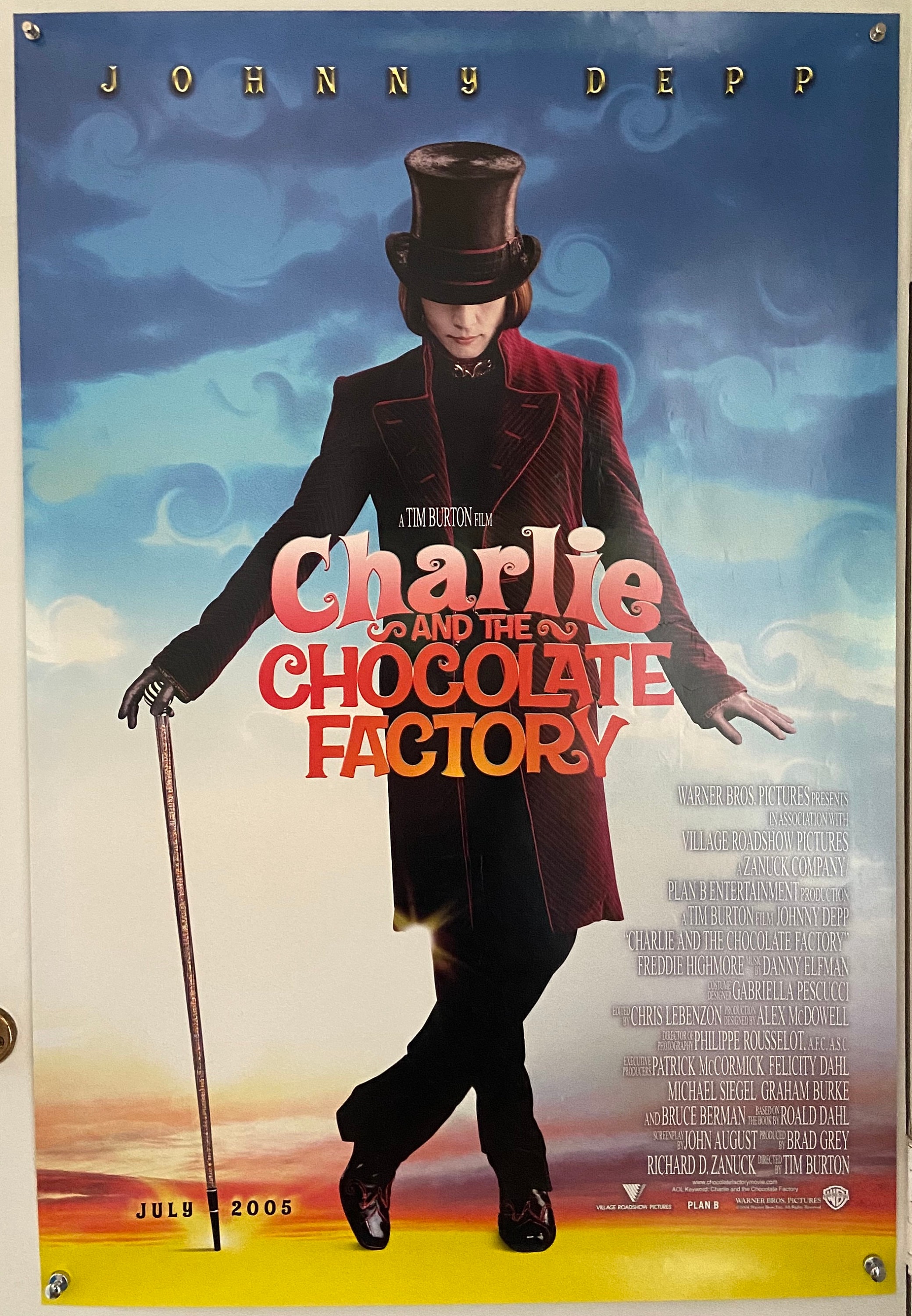 Charlie and the on sale chocolate factory 2005