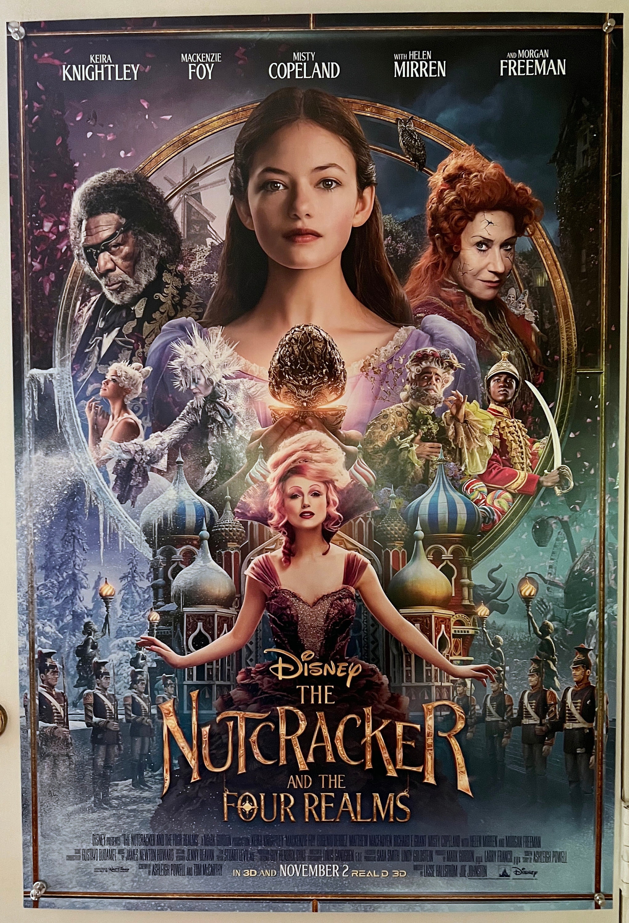 THE NUTCRACKER & the FOUR Realms 2018 Original Double Etsy
