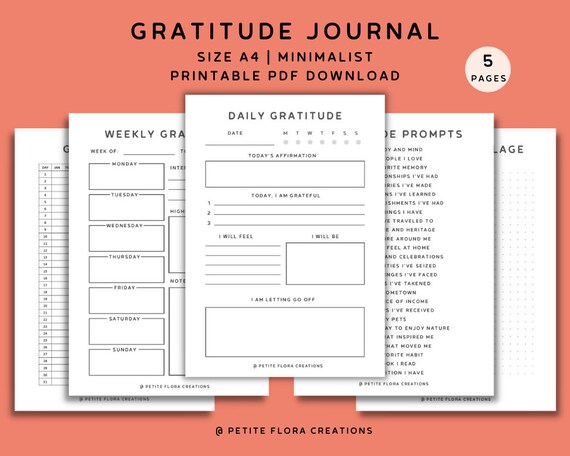 PDF Journal de gratitude