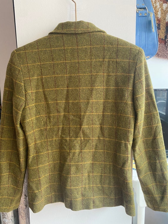 Vintage Green Blazer | Ann Taylor - image 4