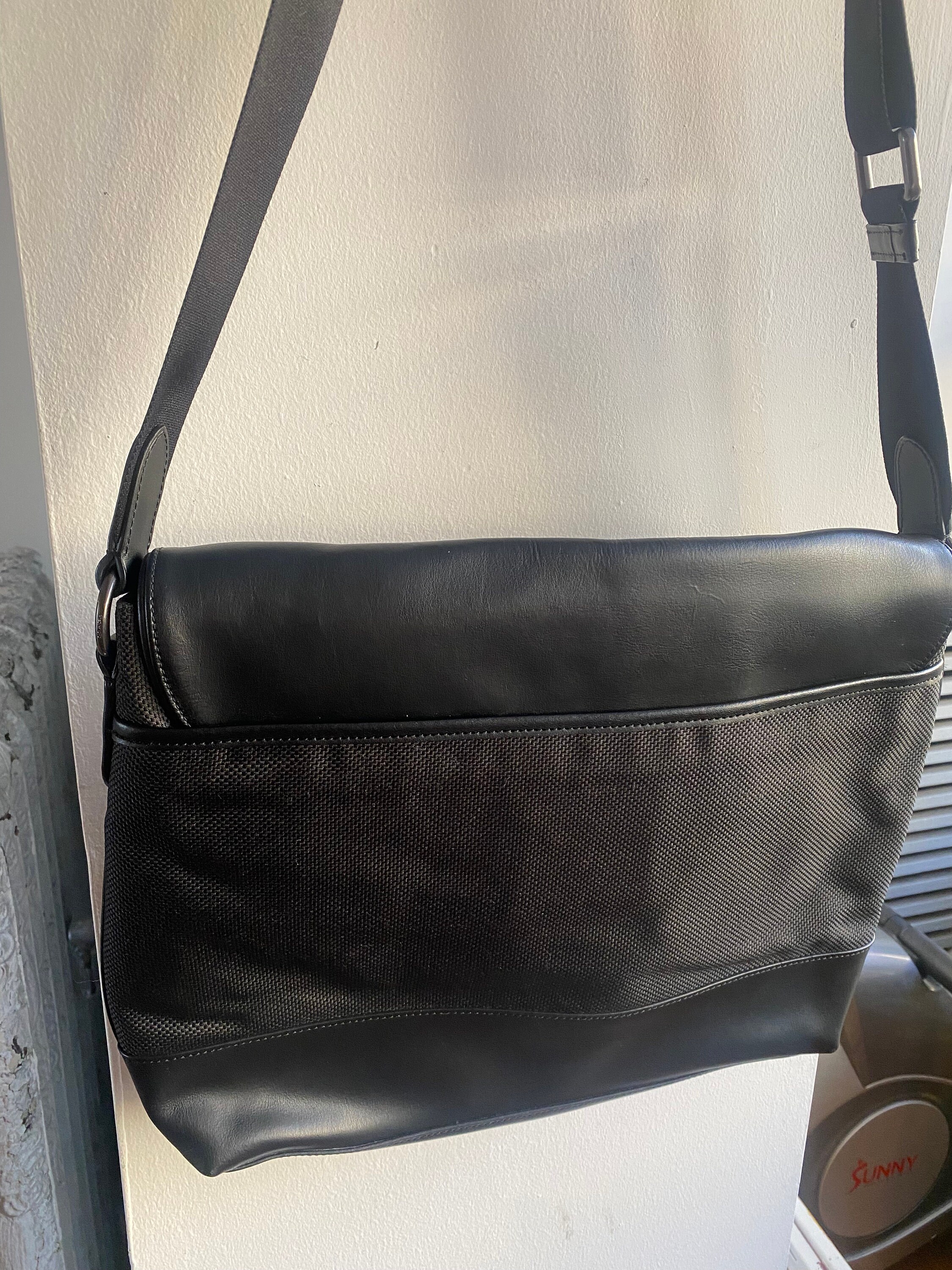 Vintage Coach Messenger Bag Men Nylon Etsy Ireland