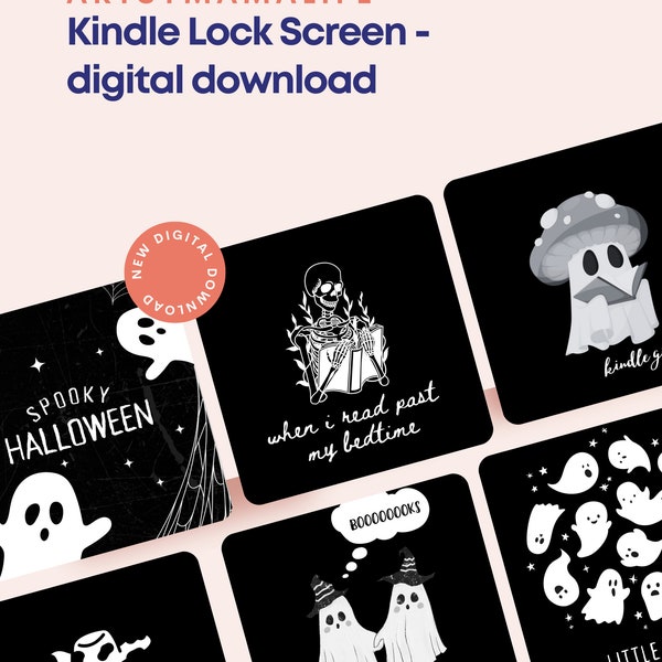 Halloween Kindle Lock Screen - Etsy