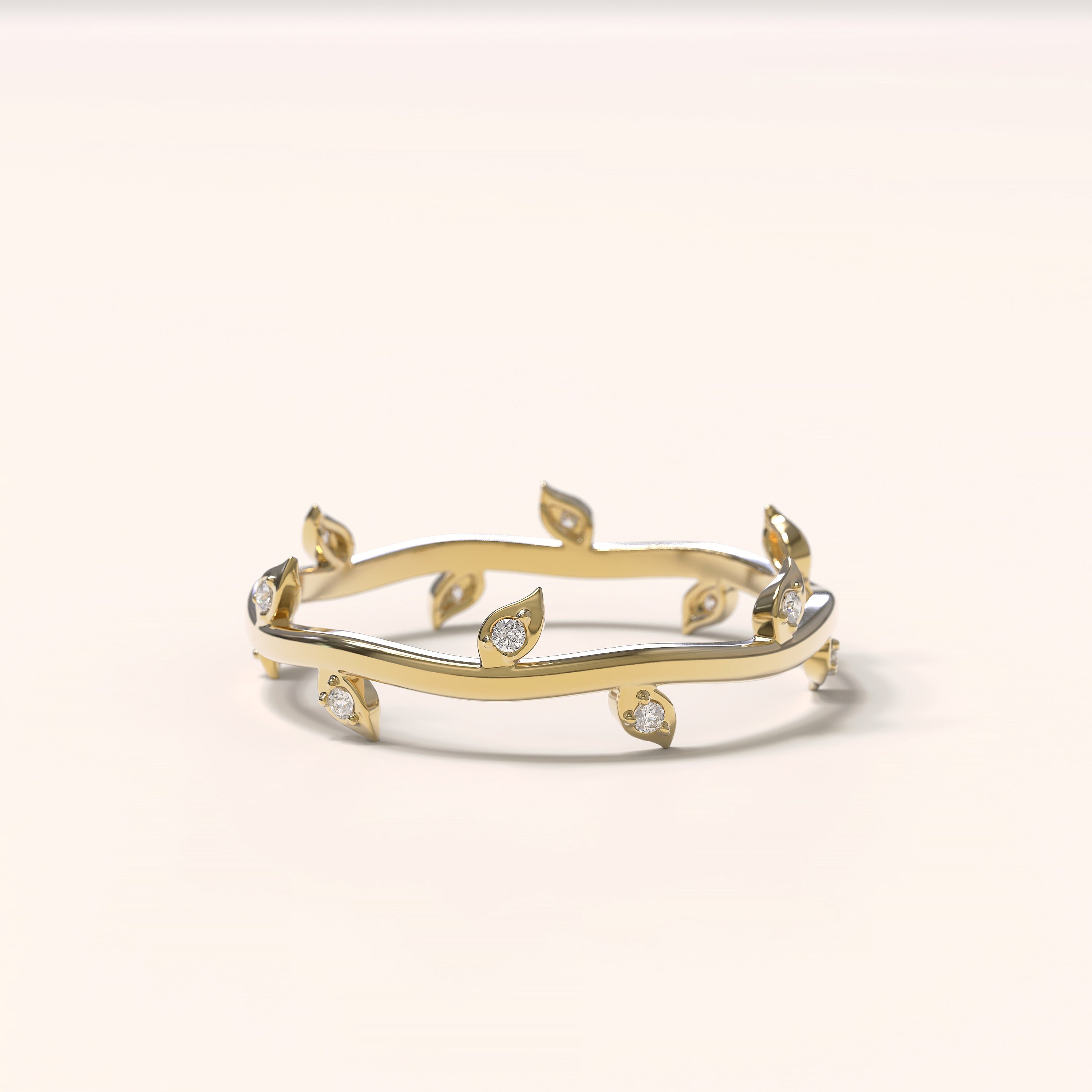 Cute And Simple Ring K Letter Carved Flowers Leaves 14k Gold Plated Special  Jewelry For Daily Decor And Casual Dating - Temu