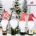 Gnomes Christmas Wine Bottle Cover Bag/Christmas Topper/Party Favor Gift Bag/ Holiday Bottle Cover 