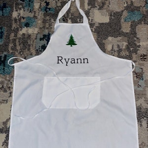 Personalized apron