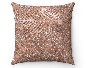 Rose Gold Throw Etsy