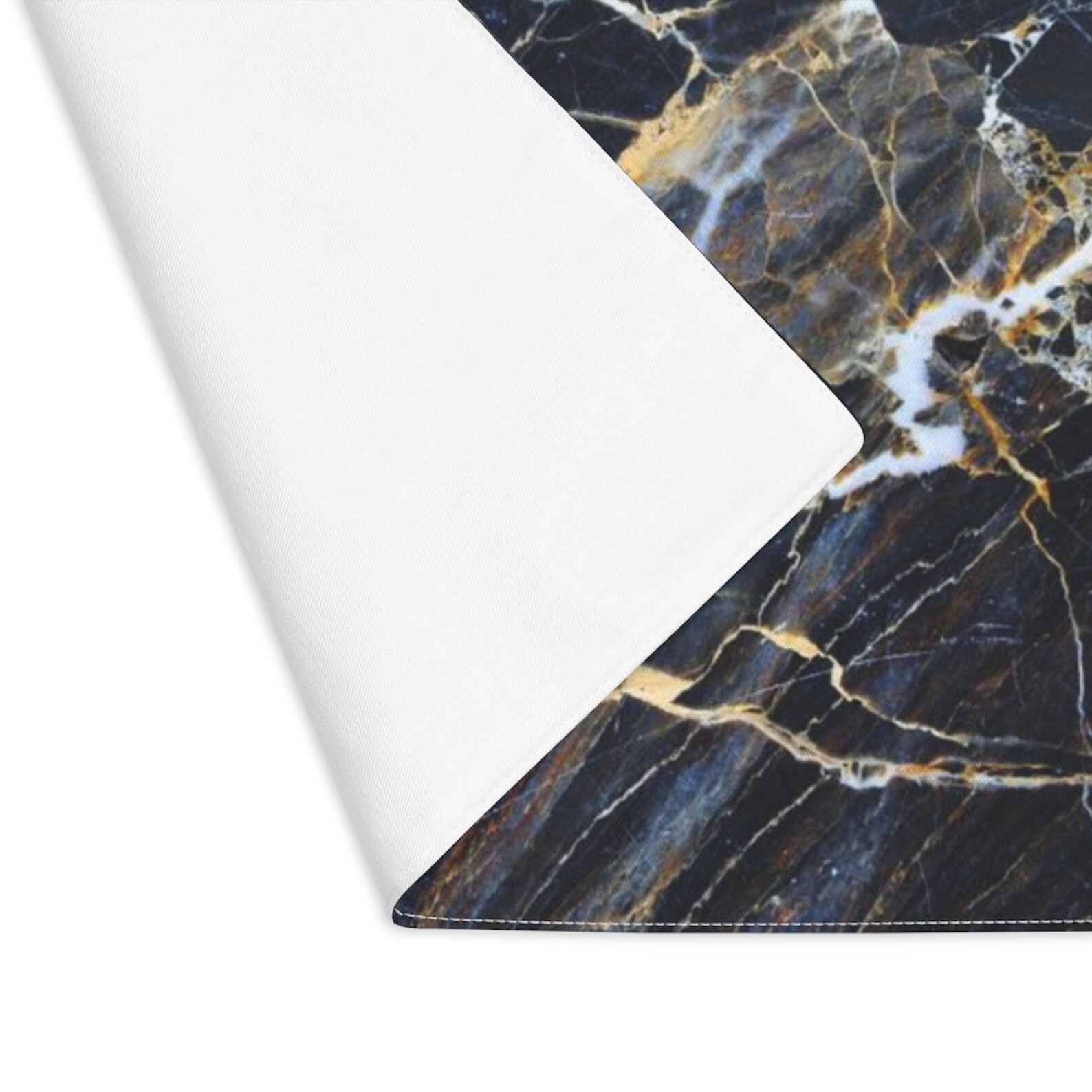 Placemat Black Marble Placemats Marble Placemats Agate Etsy