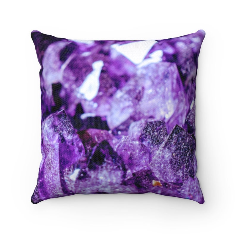 Purple Pillow Geode Pillow Art Pillow Throw Pillow Purple Marble Pillow Purple Art Pillow Purple Geode Pillow Marble Pillow