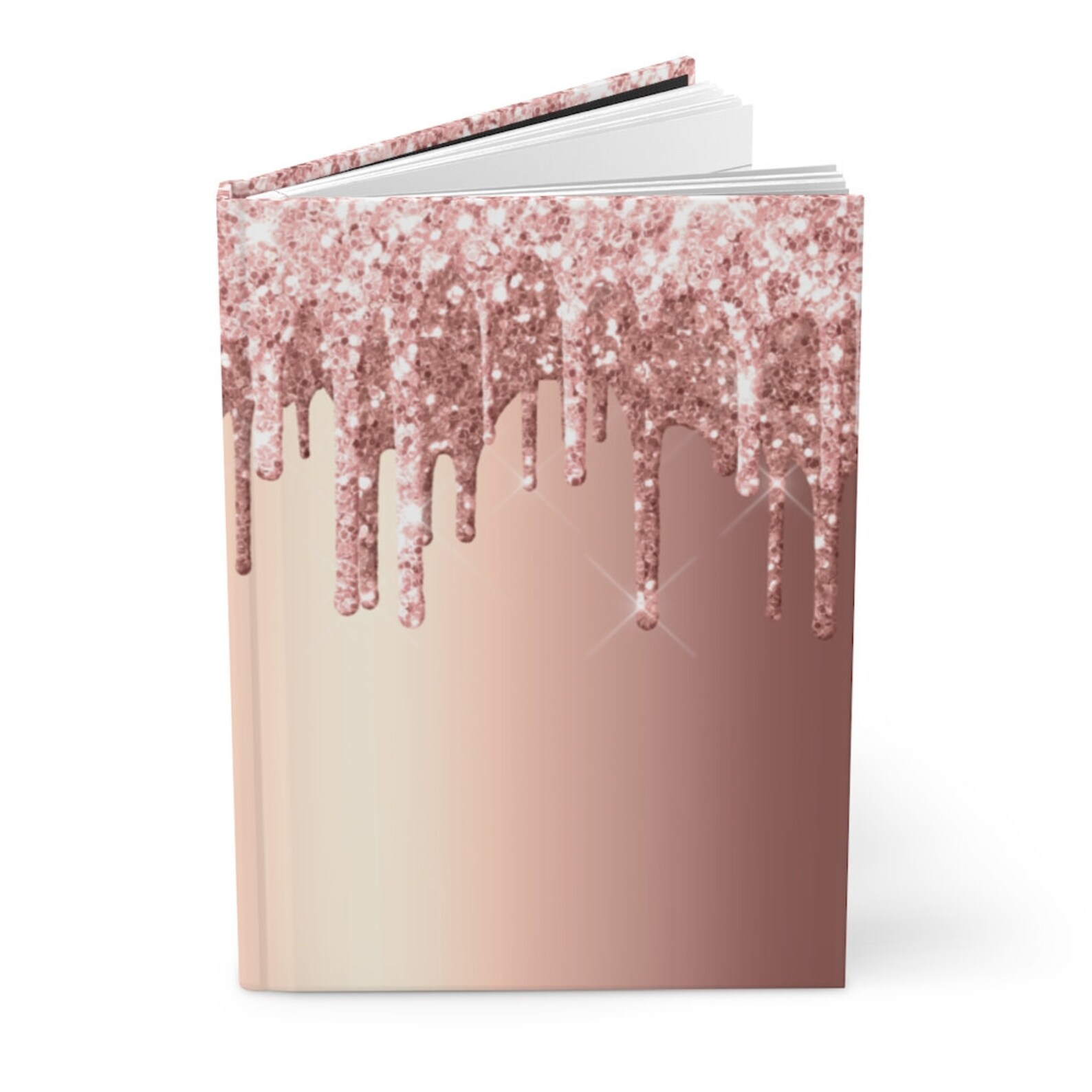 Rose Gold Journal Pink Journal Bling Journal Glitter Etsy