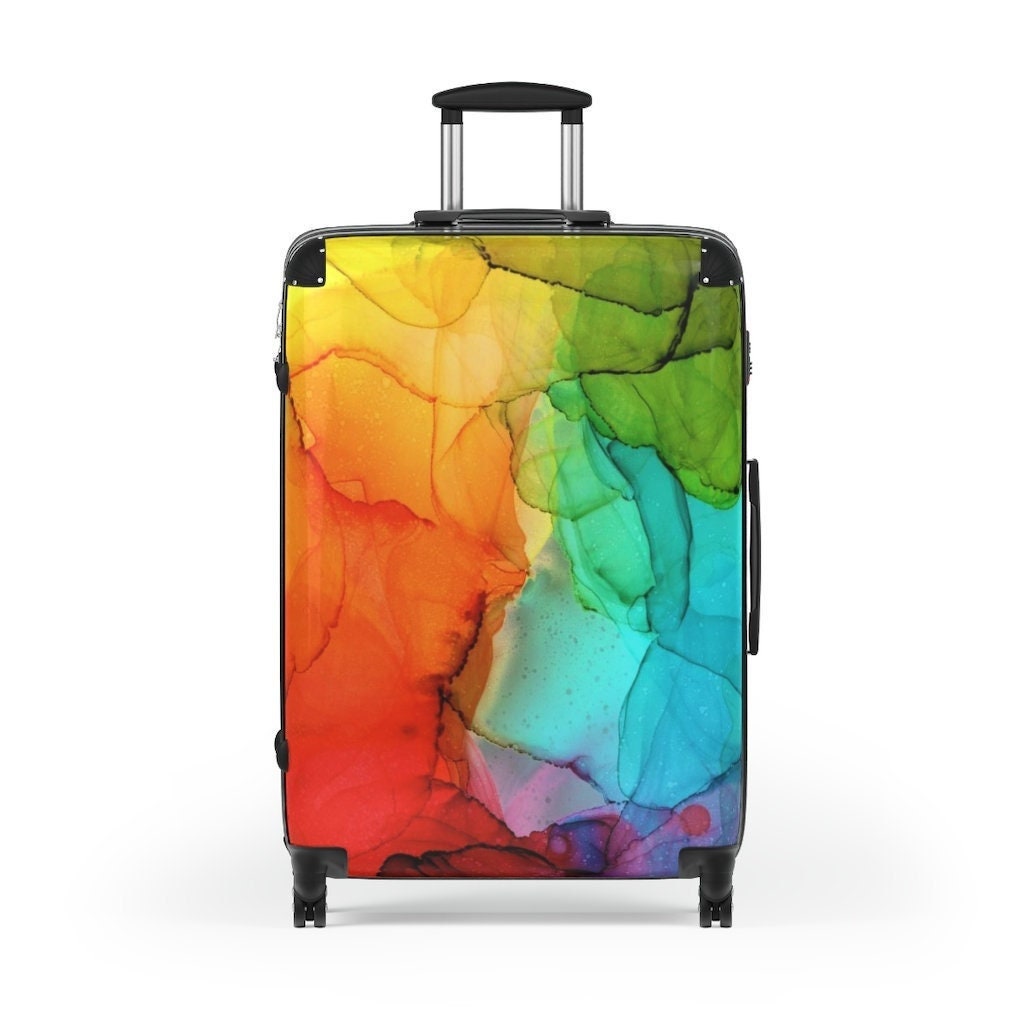 Rainbow Suitcase, Travel Suitcase