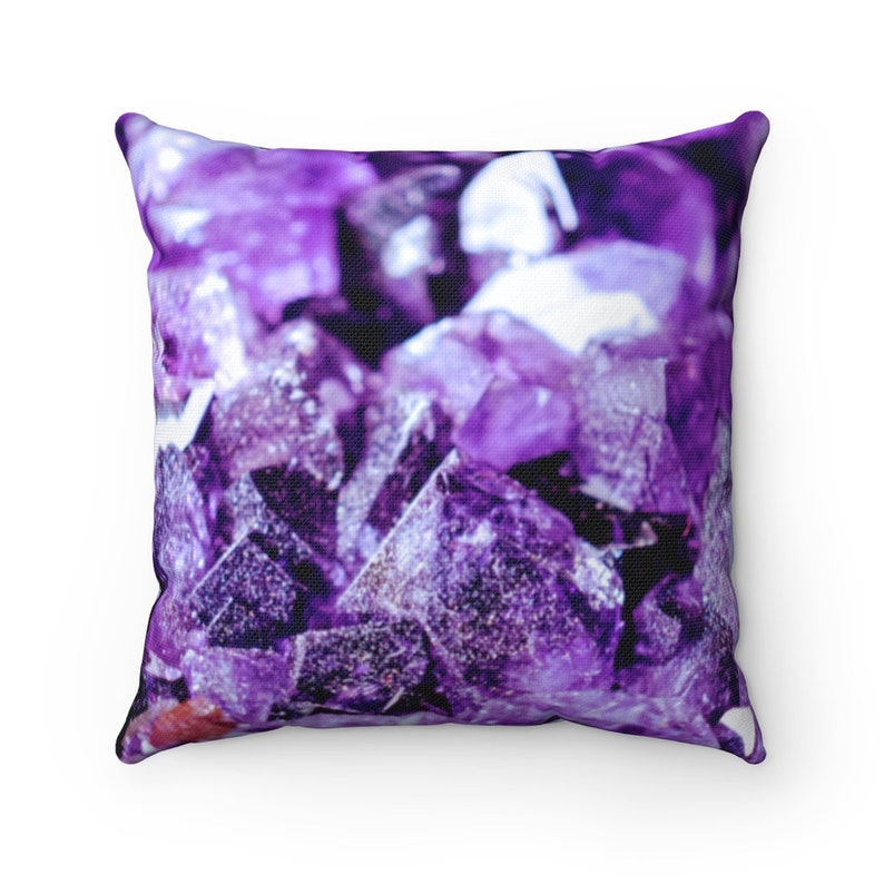 Purple Pillow Geode Pillow Art Pillow Throw Pillow Purple Marble Pillow Purple Art Pillow Purple Geode Pillow Marble Pillow
