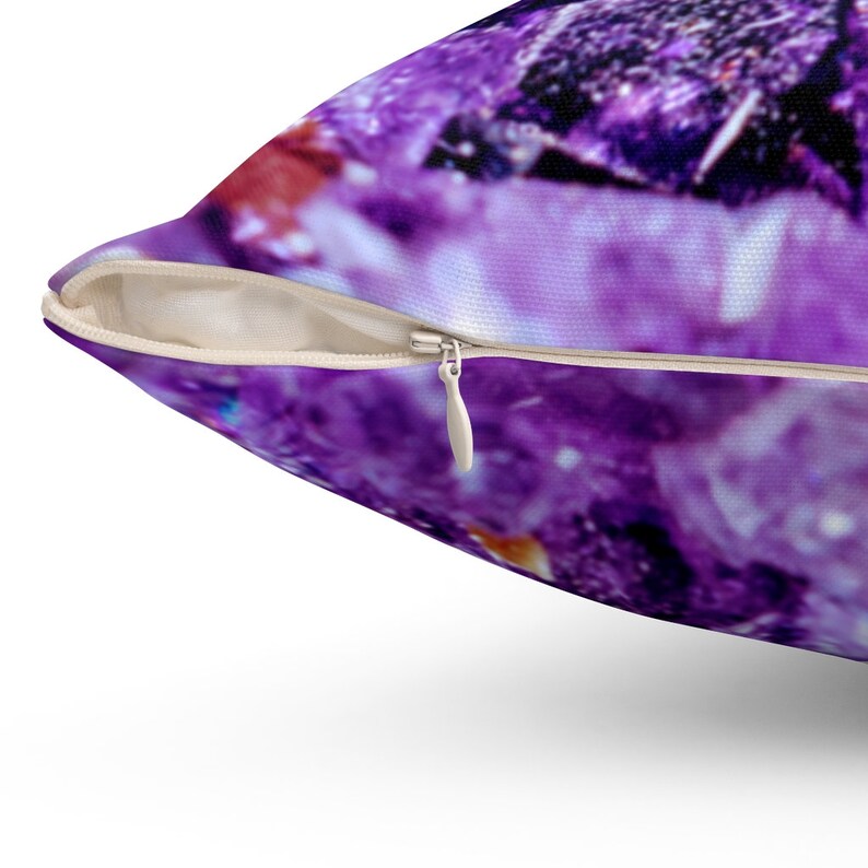 Purple Pillow Geode Pillow Art Pillow Throw Pillow Purple Marble Pillow Purple Art Pillow Purple Geode Pillow Marble Pillow
