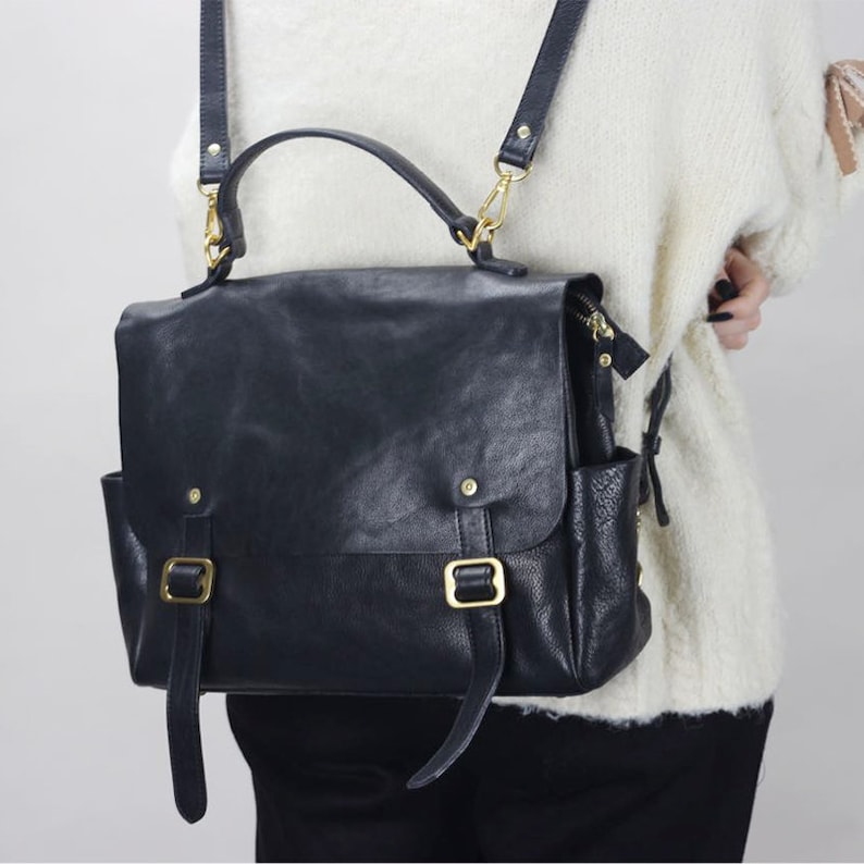 Vegetable Tanned Cowhide Vegetable Tanned Cowhide Bucket Bag Multi-Color Shoulder Bag