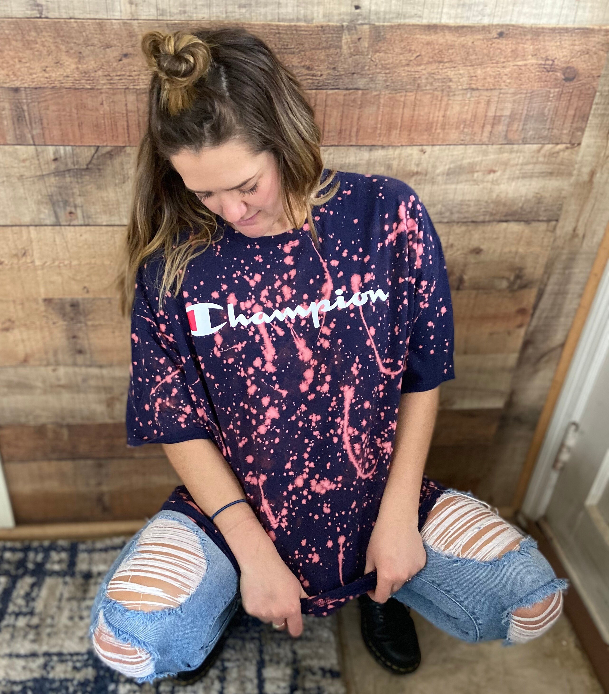 Champion tie hotsell dye tee