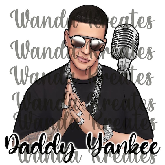 Daddy Yankee Png Sublimation Design for Instant Download for Personal and  Commercial Use, Singer From Puerto Rico Bestseller for Shirt - Etsy