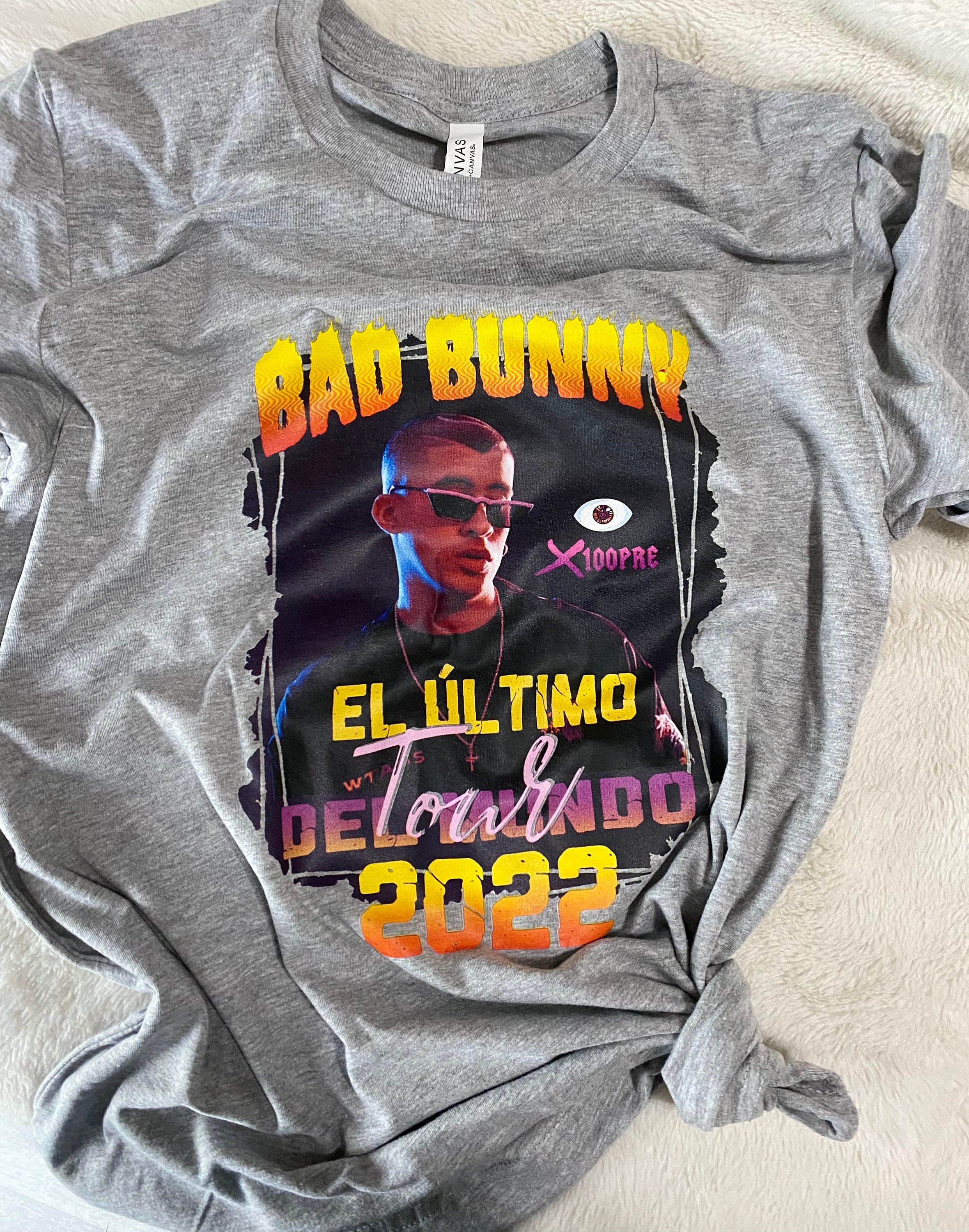 Bad Bunny Concert 2022 Tshirts Etsy