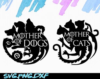 Download Mother Of Cats Svg Etsy