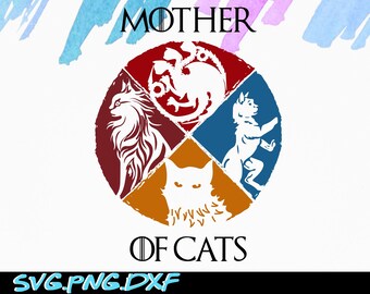 Download Mother Of Cats Svg Etsy