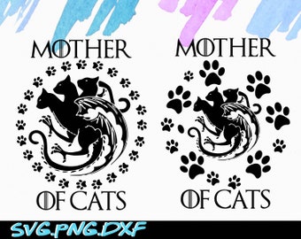 Download Mother Of Cats Svg Etsy