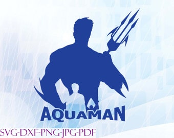 Aquaman Svg Etsy