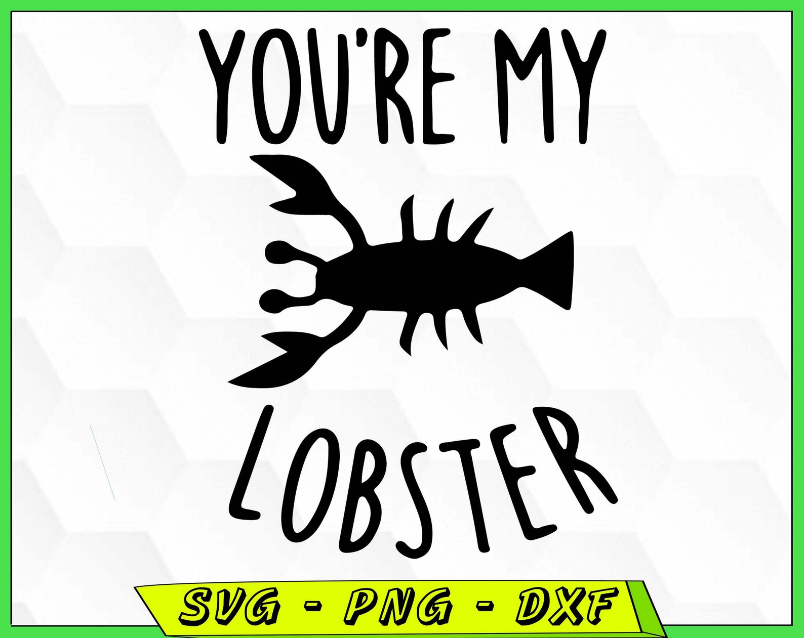 Download You're my lobster svg Friends svg Friends TV Show svg | Etsy