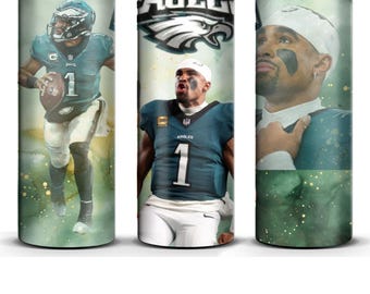 Philadelphia Eagles Jalen Hurts tumbler