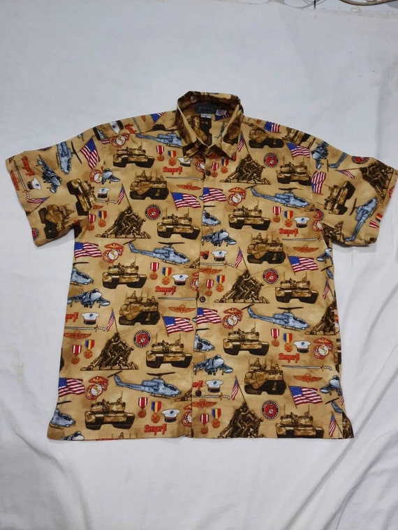 USMC Fullover Print Shirt