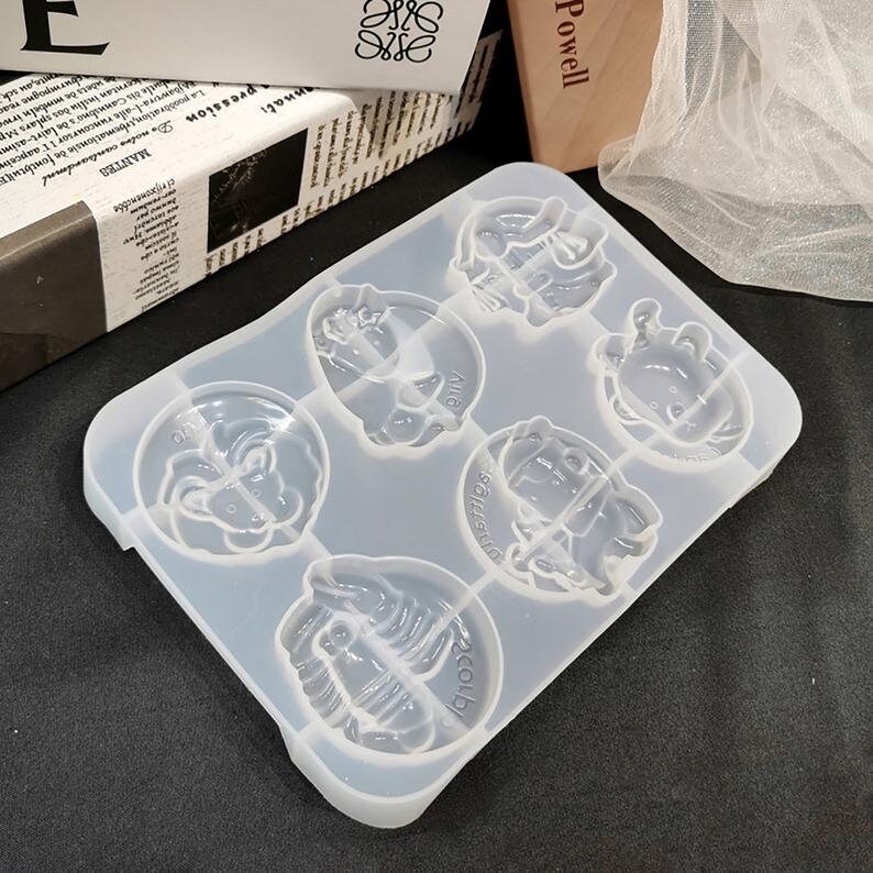 Craftymemorygifts Zodiac Signs Resin Mold Etsy