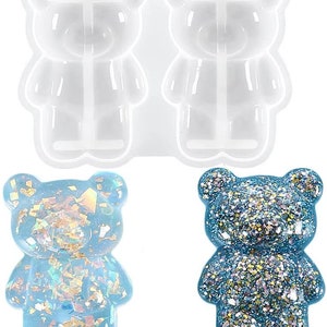 Gummy Bear shape 3D Silicone Molds Silicone Bear Molds Silicone Chocolate Candy Molds Cake Jelly Baking Mould