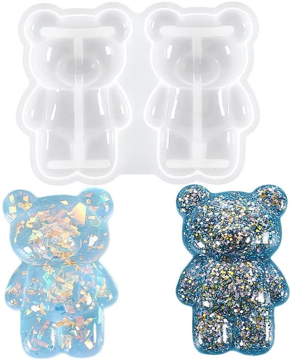 Large Gummy Bear Mold Candy Molds, Silicone Gummy Molds Chocolate