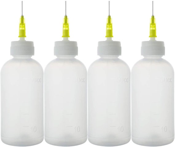 30X Plastic Needle Tip Drip Dropper Bottle for storing any kind of liquid  30 ml