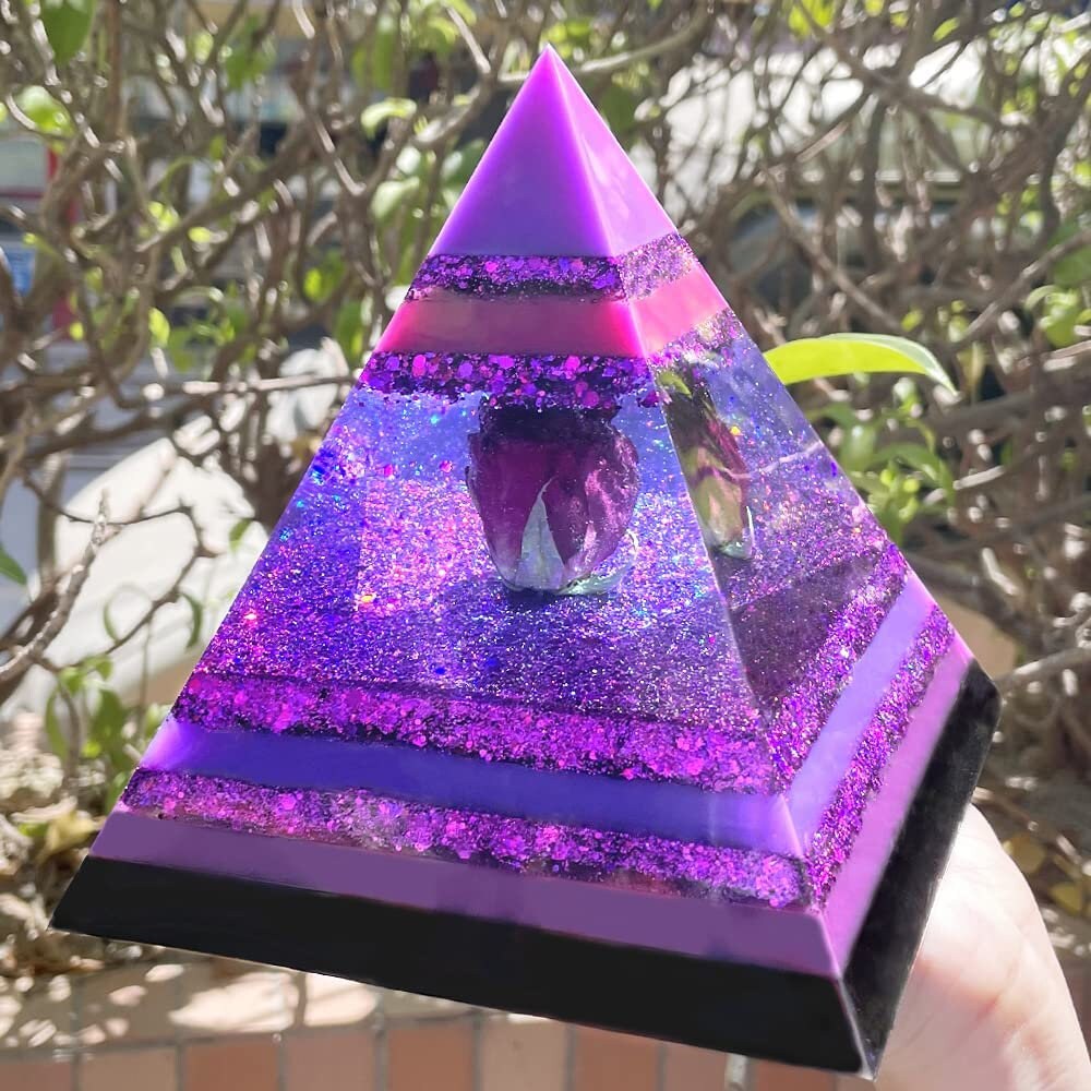 Super Large Pyramid Resin Silicone Mold 6 Inch Big Pyramid Mold Silicone  Pyramid Mold for Resin Epoxy Resin Casting Mold for DIY Jewelry Casting