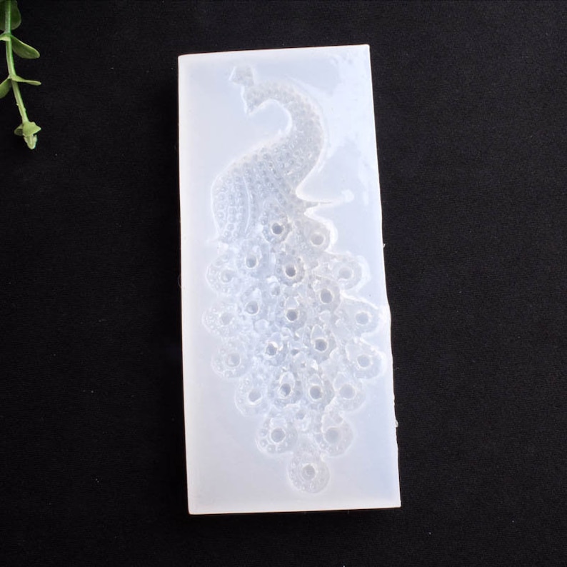 Peacock Resin Art Mold Epoxy Molds DIY Resin Mold Art Etsy