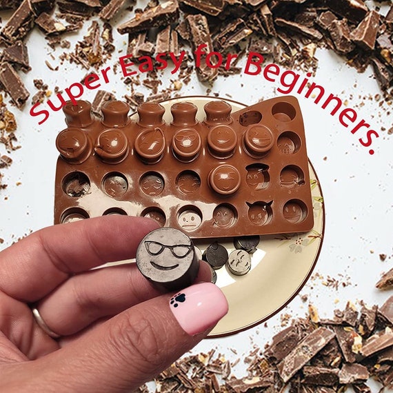 Animal-theme Silicone Chocolate Molds with Cute Animal Faces