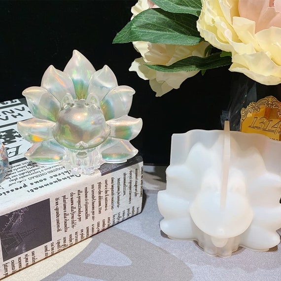 New Design Home Decorative Large Size Carved Lotus Flower Silicone Mould  Lotus Flower Candle Mold - China Molde 3D and Candle Mold price