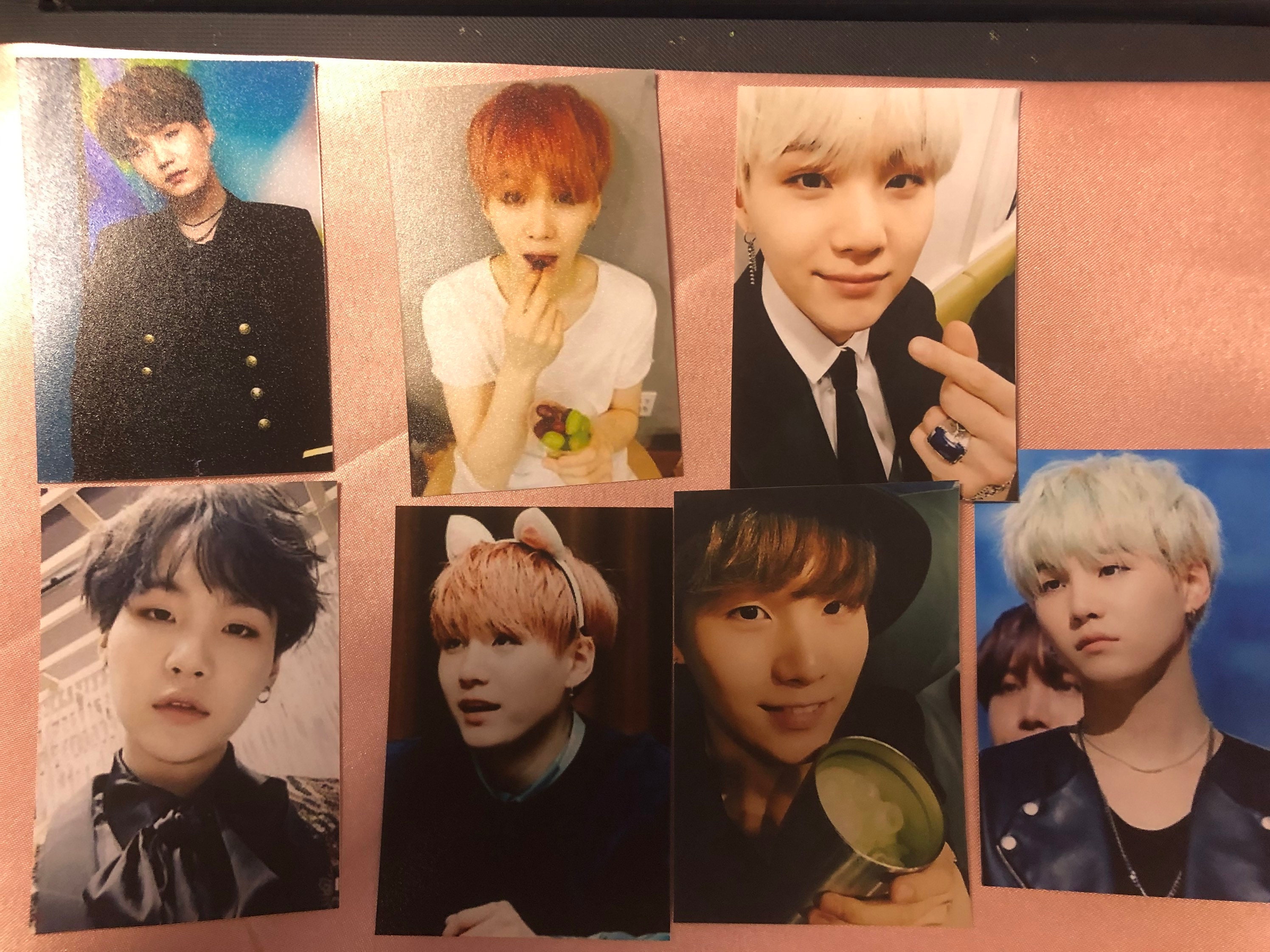 LIMITED Stock Suga Photo Card Etsy