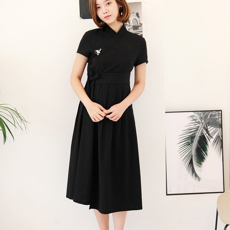 Korean Women Evening Dress - Etsy