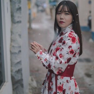 Hanbok Women Dress, Korean Modern Hanbok Wrap Style Dress, Korea Modernized Daily Casual Party Hanbok Dress / Custom Size Dress
