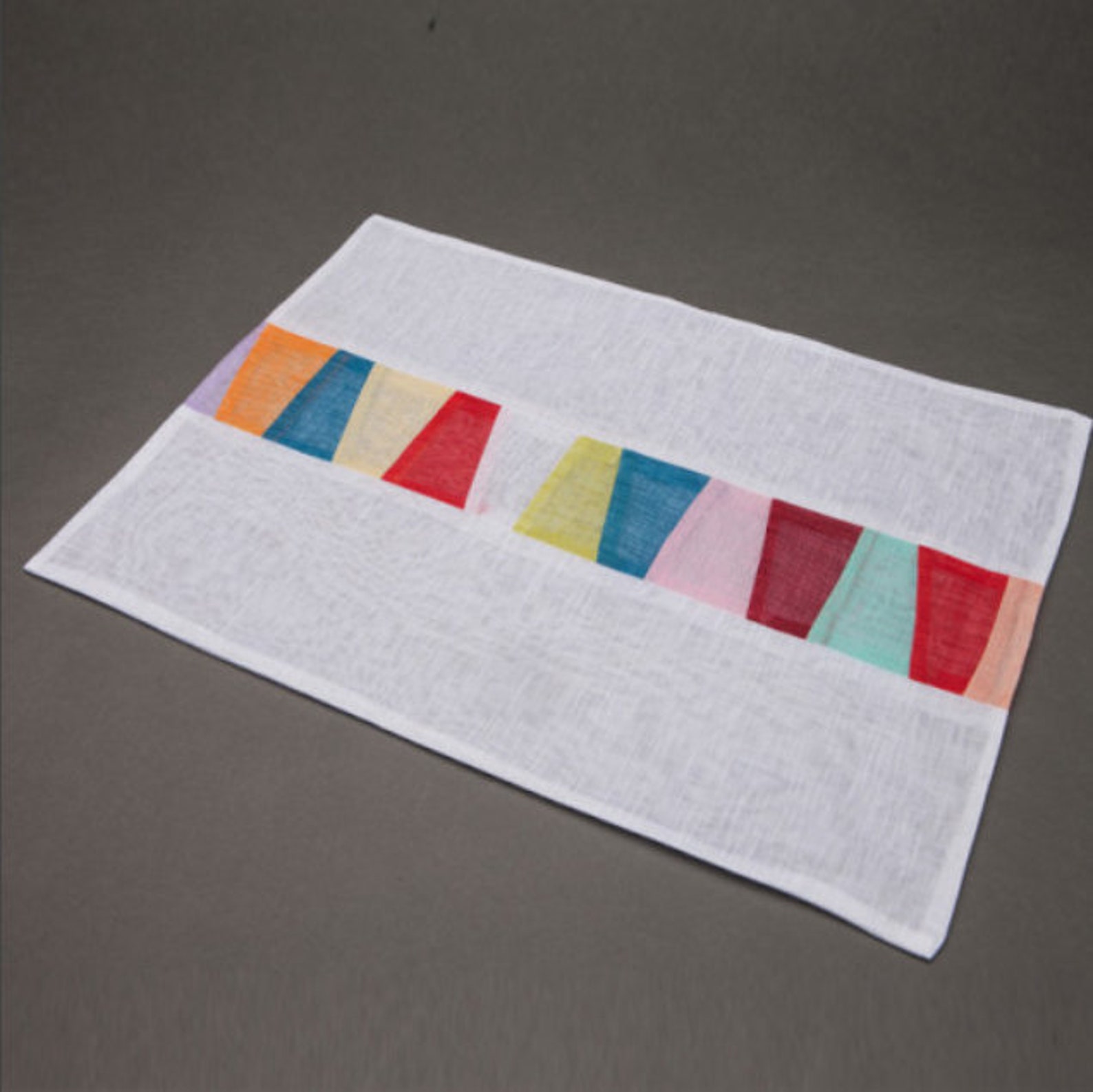 Ramie Korean Patchwork Placemat/ Table Mat/ Korean Traditional Etsy