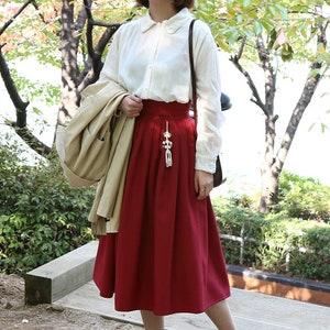 Hanbok Women Wrap Skirt, Beautiful Korean Modern Hanbok Casual Party Dress Clothing for Women, Korean Modernized Daily Hanbok Skirt