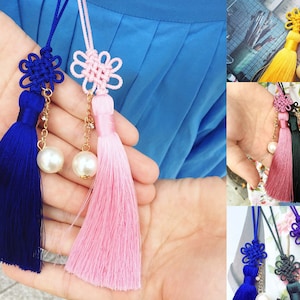 Norigae, schönes traditionelles koreanisches Hanbok-Accessoire, Ornament-Quaste Norigae, traditionelle koreanische Quaste