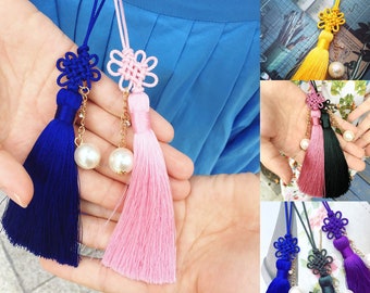 Norigae, schönes traditionelles koreanisches Hanbok-Accessoire, Ornament-Quaste Norigae, traditionelle koreanische Quaste